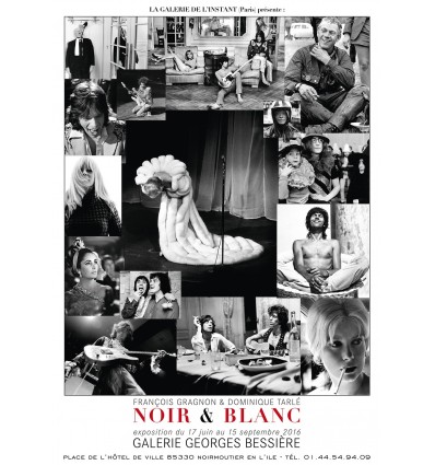 Affiche de l'exposition Noir & Blanc