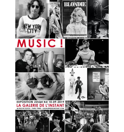 Affiche exposition Music