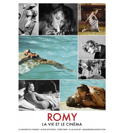 Affiche Romy Schneider, la Vie et le Cinéma