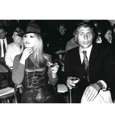 Tirage Photo Brigitte Bardot et Gunter Sachs