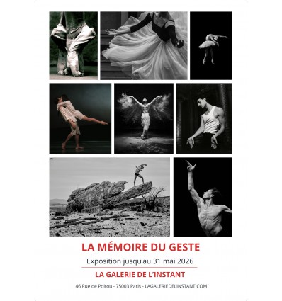 Affiche LA MÉMOIRE DU GESTE