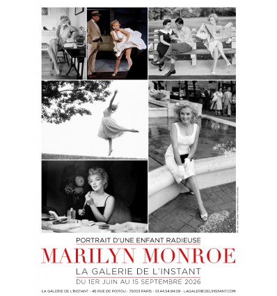 Affiche Marilyn Portrait d’une enfant radieuse