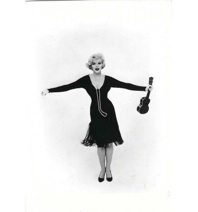 Marilyn Monroe, sur le tournage du film “Some Like It Hot”