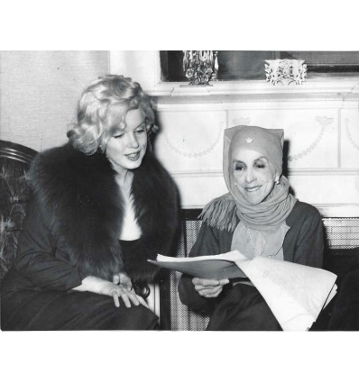 Marilyn Monroe et la Baronne Karen Blixen