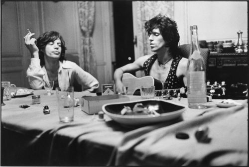 Mick Jagger & Keith Richards, Villa Nellcote, Villefranche sur Mer, 1971