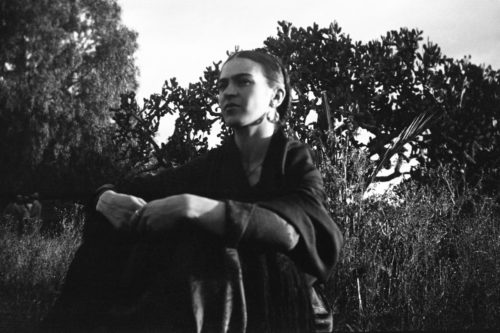 Frida by the Cactus, Mexico, 1932 (©LUCIENNE BLOCH, COURTESY GALERIE DE L’INSTANT, PARIS)