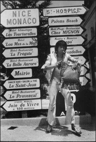 Keith Richards, Saint-Jean-Cap-Ferrat, 1971 (©DOMINIQUE TARLÉ/ LA GALERIE DE L’INSTANT)