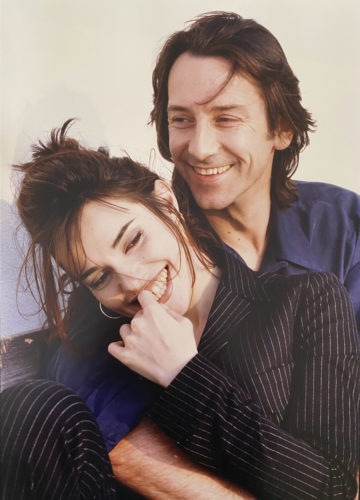 Béatrice Dalle et Jean Hugues Anglade, 1996 (©CHRISTOPHE D’YVOIRE - LA GALERIE DE L’INSTANT)