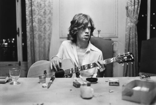 Mick Jagger, Villa Nellcote, Villefranche sur Mer, 1971