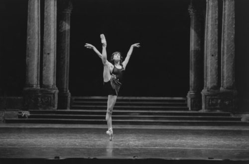 GILLES TAPIE Sylvie Guillem, répétition de La belle au bois dormant, Londres, 1996