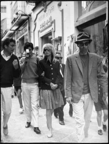Brigitte Bardot et Sami Frey Capri, 1963 (© DR / LA GALERIE DE L’INSTANT)