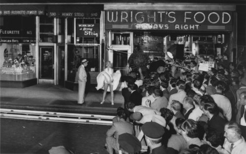 Marilyn Monroe, tournage de The Seven Year Itch, New York, 1954, SAM SHAW - (©SAM SHAW, courtesy Galerie de l’Instant, Paris)
