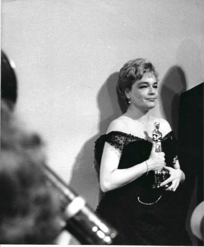 Tirage vintage Simone Signoret 32eme cérémonie des Oscars, Hollywood, 1960